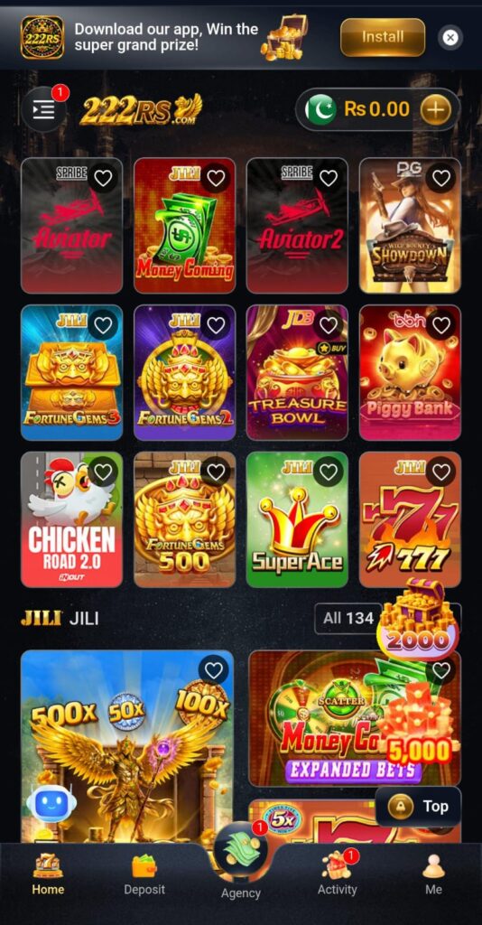 222 RS Game