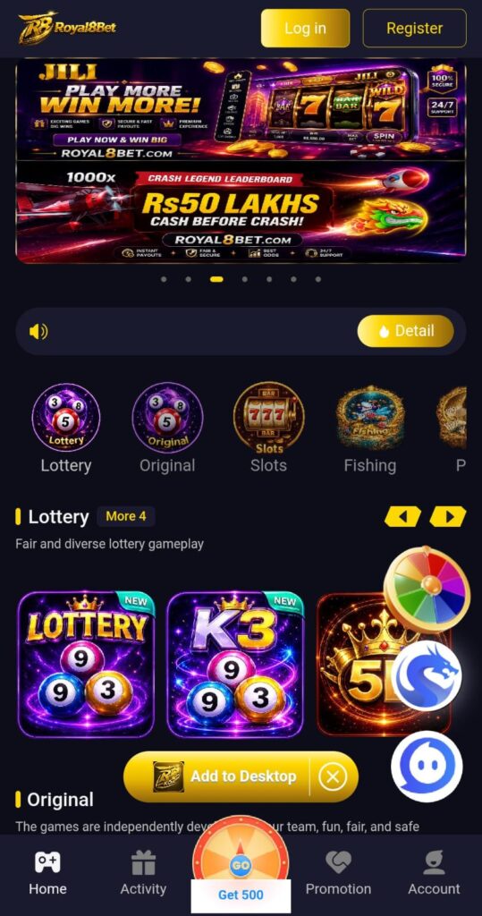 Royal8 Bet Game